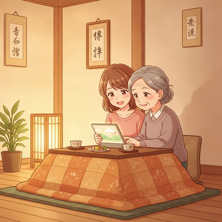 見守りサービスとは？5つの種類と選び方の全体像のイメージイラスト
